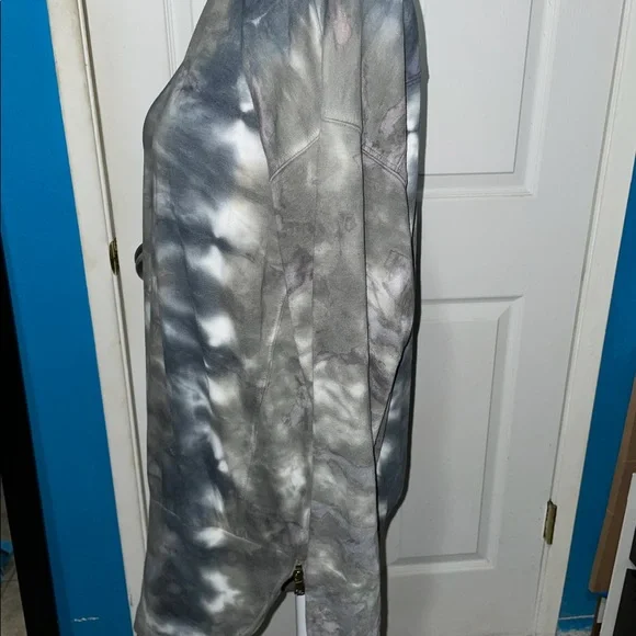 NWT Young Fabulous & Broke Turtle Neck Slit Zipper Tye Dye Dress Size M - Picture 4 of 9